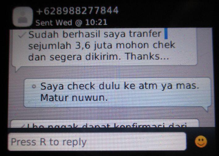 Aku Telah Tertipu Dengan Reputasi Yang Baik 
