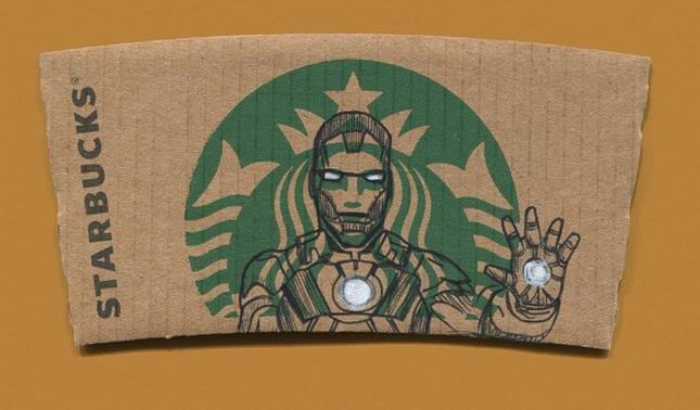 Kreasi inovatif dari bahan Starbucks’ cardboard cup