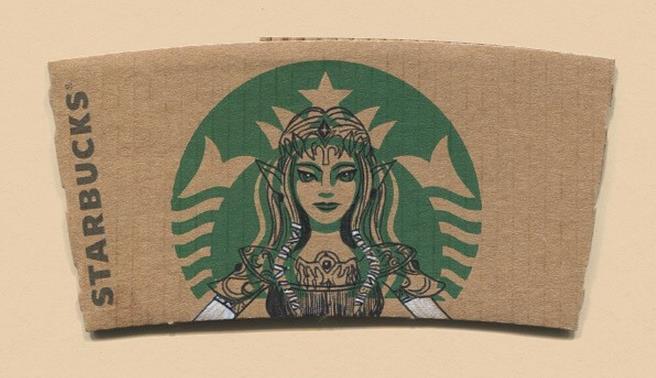 Kreasi inovatif dari bahan Starbucks’ cardboard cup