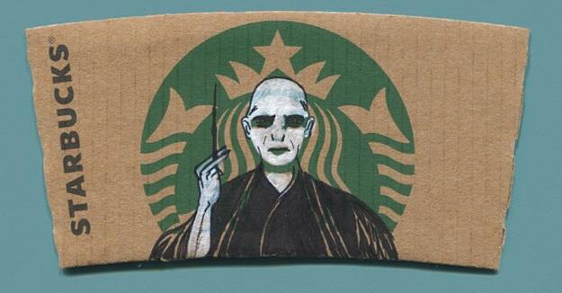 Kreasi inovatif dari bahan Starbucks’ cardboard cup