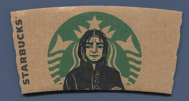 Kreasi inovatif dari bahan Starbucks’ cardboard cup