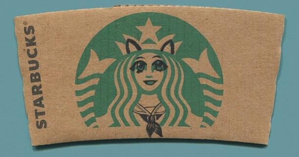 Kreasi inovatif dari bahan Starbucks’ cardboard cup