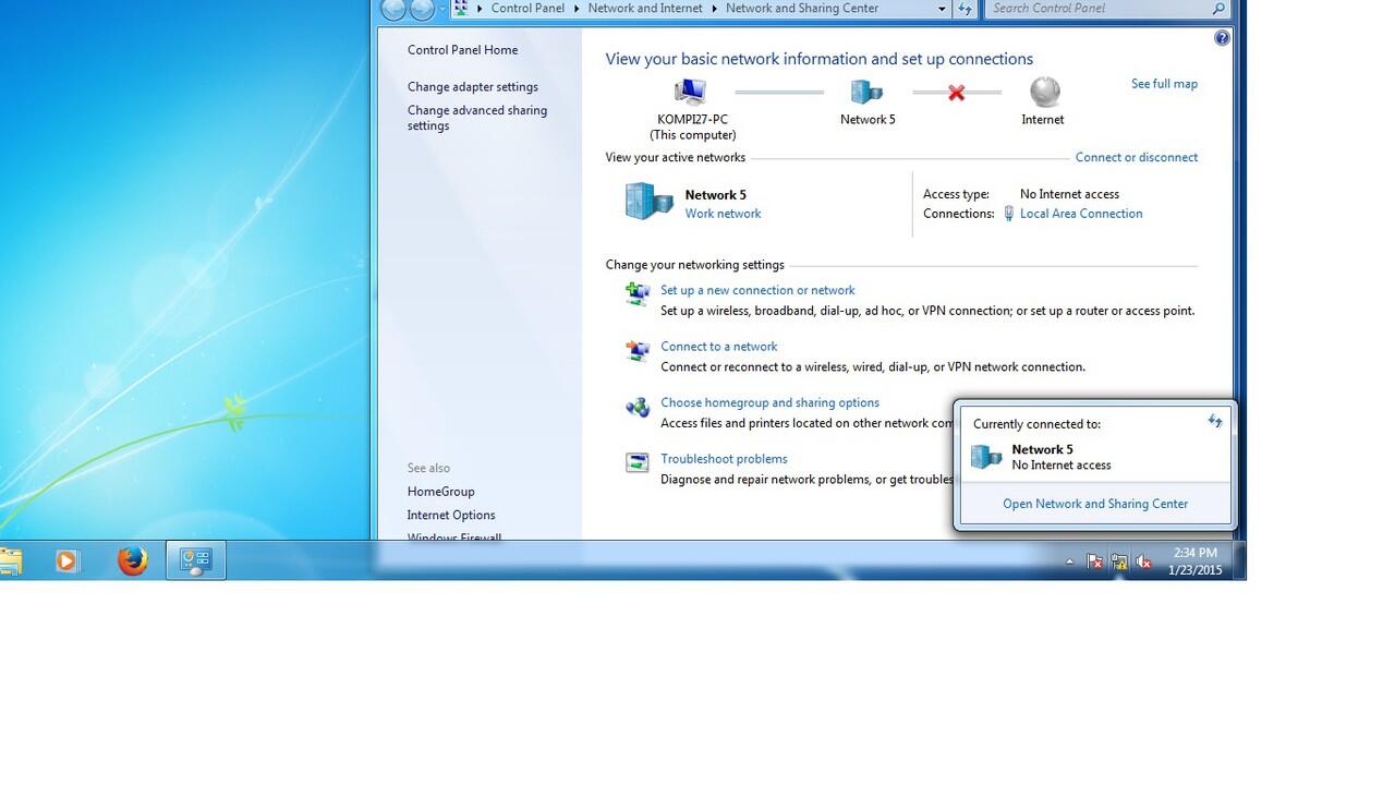Nanya : Kenapa Tiap kali mau terhubung ke internet harus Klik Troubleshoot.