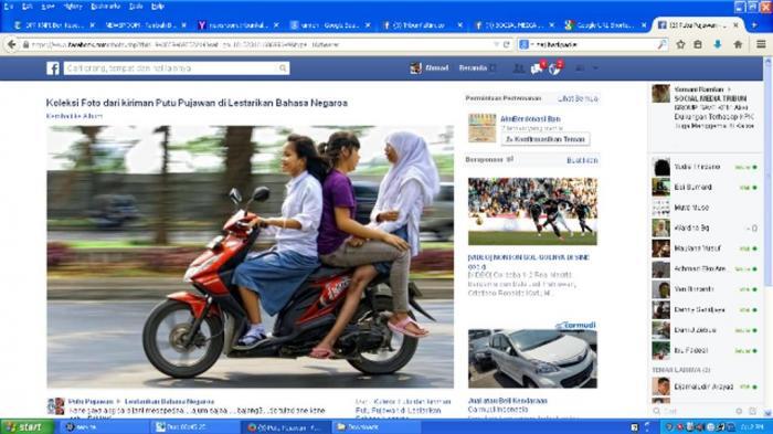 Aksi ABG Jaman Sekarang Yang Bikin Tepok Jidat....Cekidot gan !!