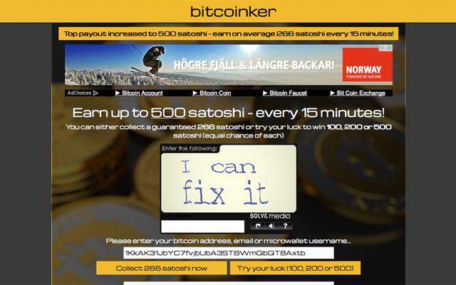 Memanfaatkan Doubel BitCoin bagi para pemburu Captcha, bonus 30$ perminggu.