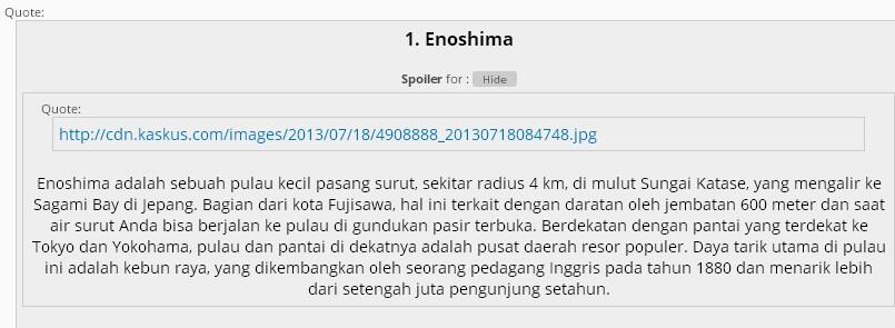 Kalo login Kaskus Gambar cuma Url, kalo gak login gambar nongol