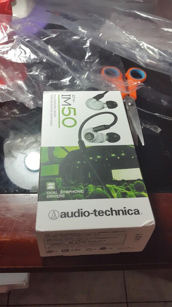 &#91;Unboxing &amp; Review&#93; Audio Technica ATH-IM50