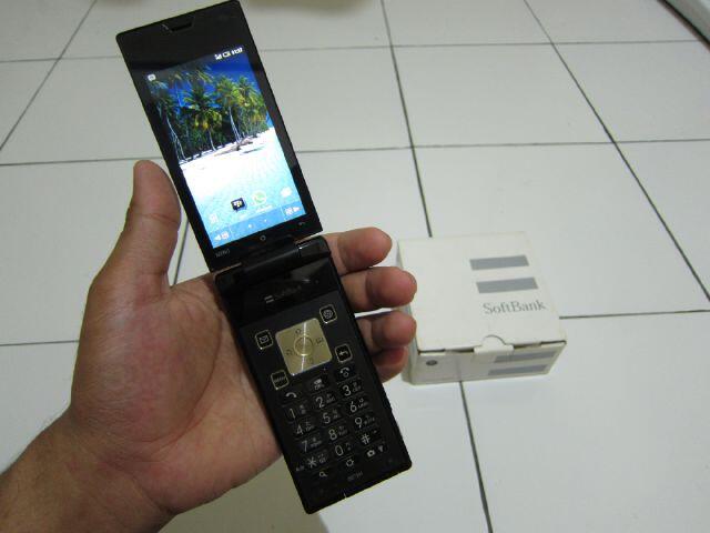 keitai ANDROID FLIP AQUOS PHONE 007SH SOFTBANK FULLSET