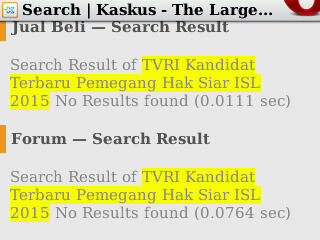 TVRI Kandidat Terbaru Pemegang Hak Siar ISL 2015