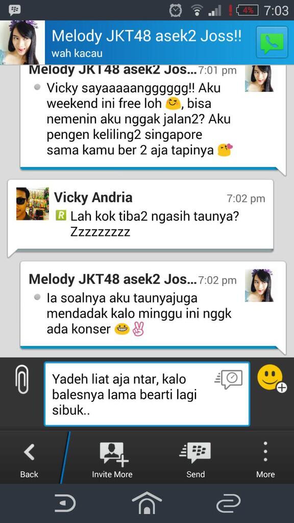 Foto-Foto Melody JKT48 ketahuan kencan gan!
