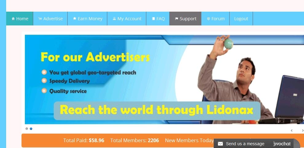 Lidonax PTC terbaru (menghitung mundur Pembuktian mode on )