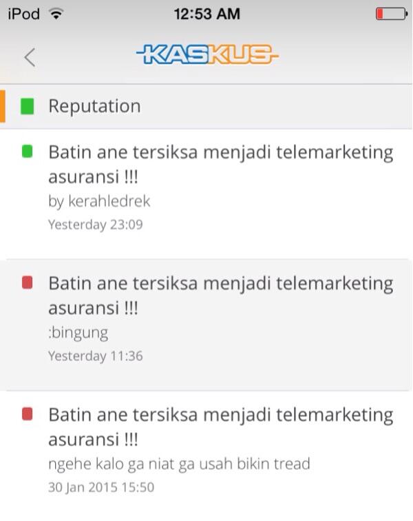 Batin ane tersiksa menjadi telemarketing asuransi !!!