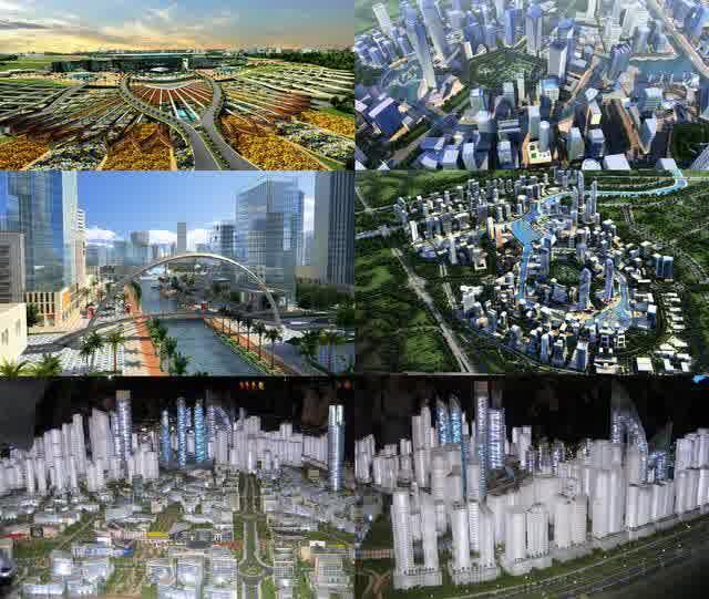 Kerennya Proyek-Proyek Rencana Kota Buatan Terbesar di Dunia