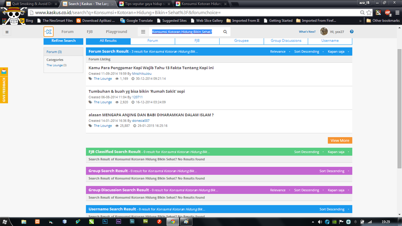 Konsumsi Kotoran Hidung Bikin Sehat ??