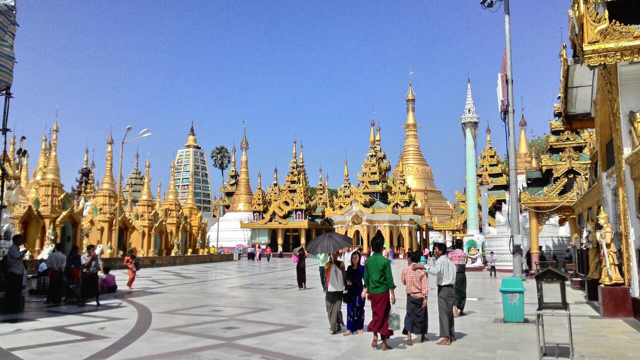 &#91;FR&#93; SOLO BACKPACKER ONE DAY IN YANGON , MYANMAR 22 JANUARI 2015