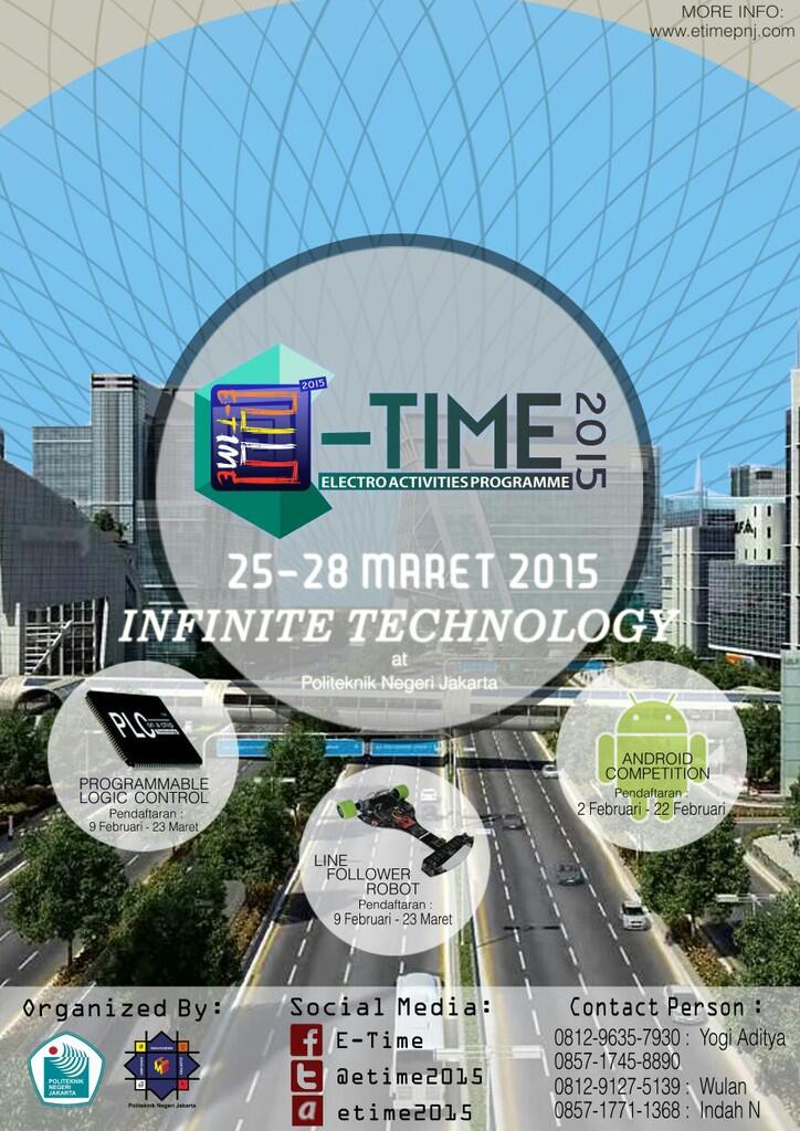 E-TIME (Electro Activities Programme) 2015 Politeknik Negeri Jakarta
