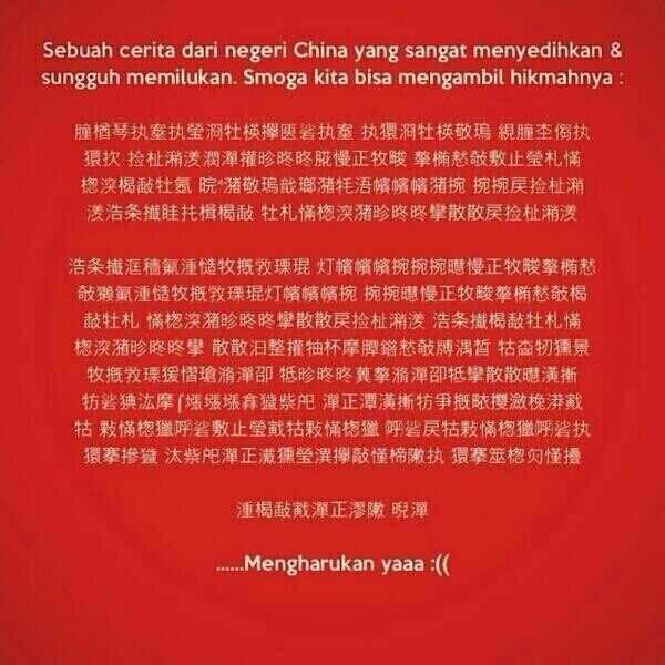&#91;KISAH NYATA&#93; sedih gan ane bacanya .. 