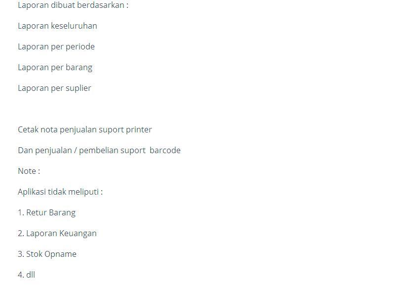 &#91;LOWONGAN FREELANCE&#93;APLIKASI PENJUALAN AKSESORIS HANDPHONE + BARCODE