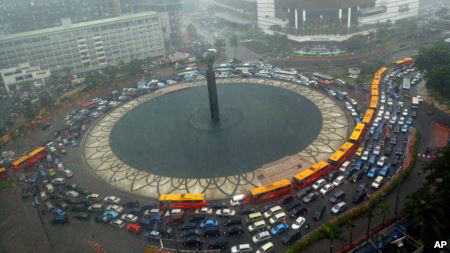 Kota termacet di dunia : Jakarta no 1 di dunia dan Surabaya no 4 di dunia