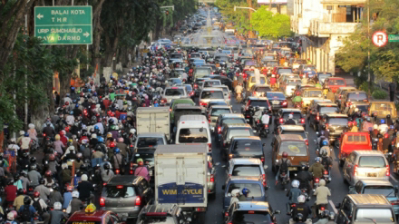 Kota termacet di dunia : Jakarta no 1 di dunia dan Surabaya no 4 di dunia