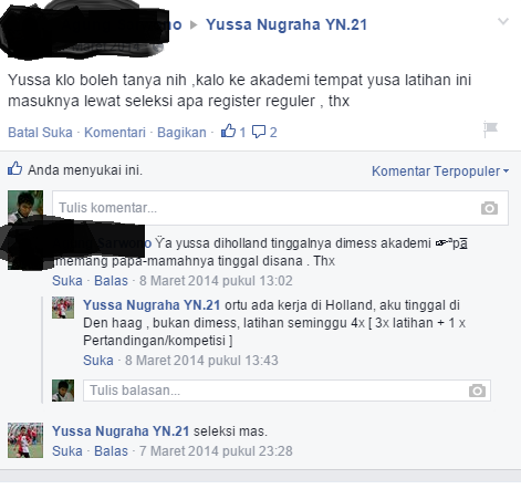 Yussa Nugraha Pesepak Bola Cilik Ramah Asal Solo Di Akademi Robbin Van Persie