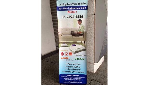 Iklan di Malaysia Itu: 'Buang' Pembantu Indonesia 