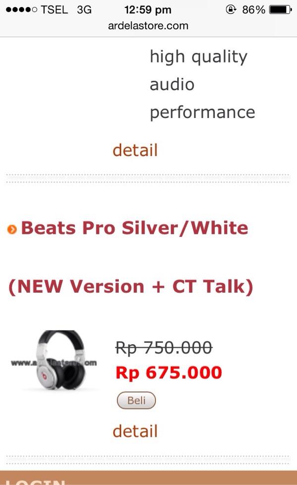 Ardela Store PEMBOHONG