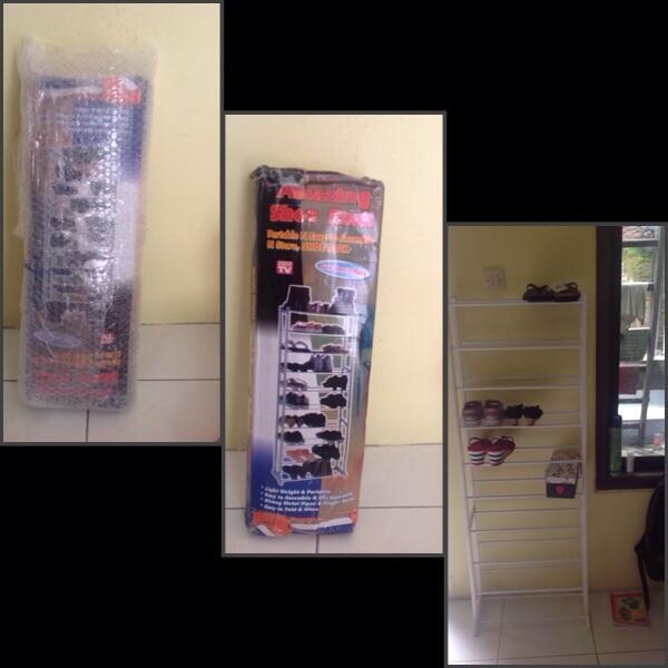 Rak Sepatu 10 Tingkat : Amazing Shoe Rack As Seen On TV . Termuraaah Gan!!!