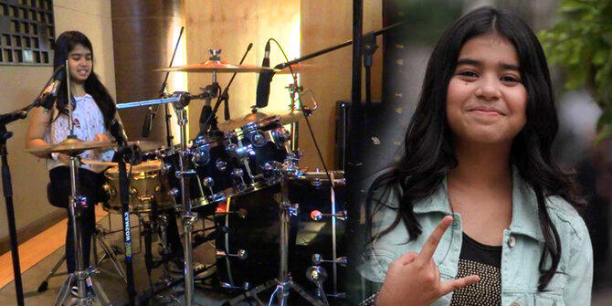 5 Drummer cantik paling top di tanah air