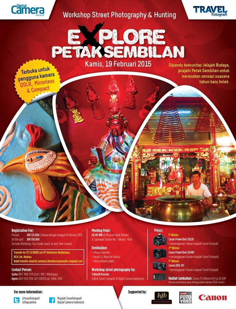 &#91;EVENT&#93; Workshop Street Photography &amp; Hunting bareng @ Petak Sembilan