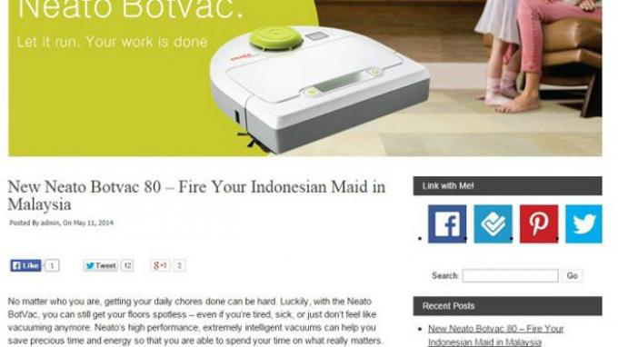 &#91;GANYANG&#93;Hacker Serang Situs Malaysia yang Tampilkan Iklan &quot;Pecat Pembantu Indonesia