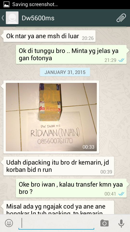 PENIPUAN DI OLX HATI HATI