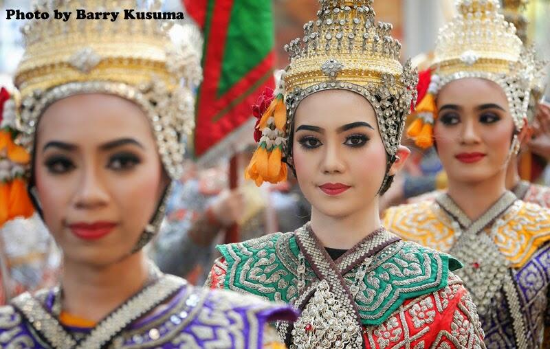 Meriahnya Festival Budaya Thailand.