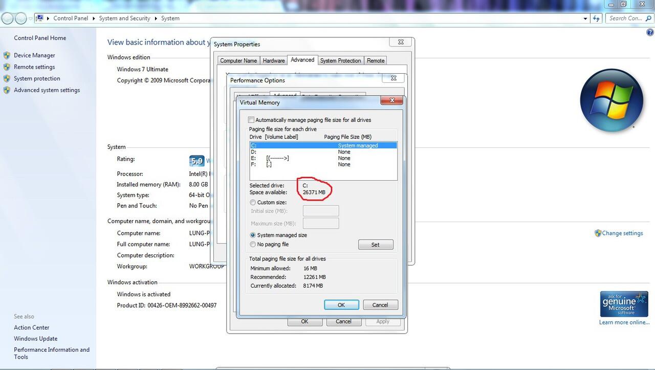 &#91; HELP &#93; SPACE LOCAL DISK C ANE KO BERKURANG SENDIRI &#91; CENDOL INSIDE &#93;