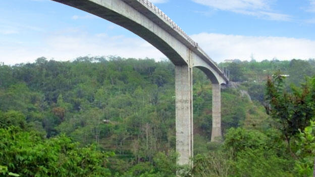 Melihat jembatan-jembatan yang terdapat di Indonesia