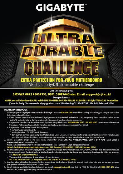 GIGABYTE Ultra Durable Challenge