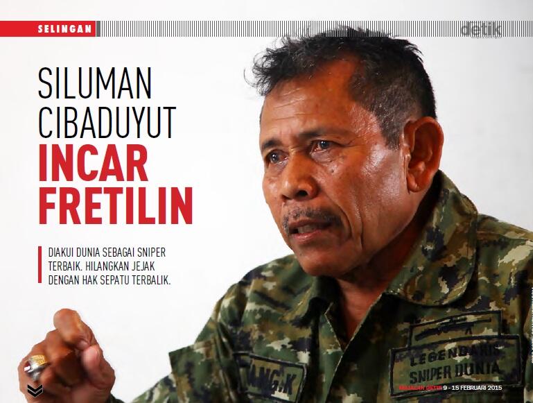 Peltu (purn) Tatang Koswara : Sniper Terbaik TNI di perang Timor Timur 