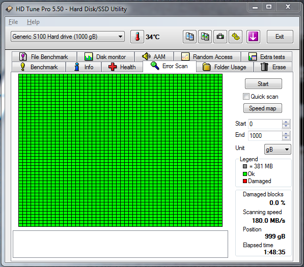 RMA Hardisk Hitachi 1 TB