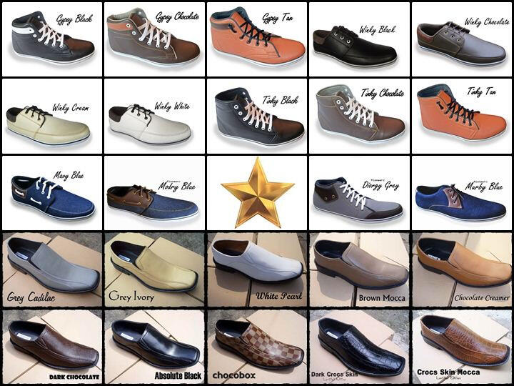Sepatu "Pantopel/Pantofel Kulit / Sepatu "PIONER" Distro, Modis, Murah, Berkualitas