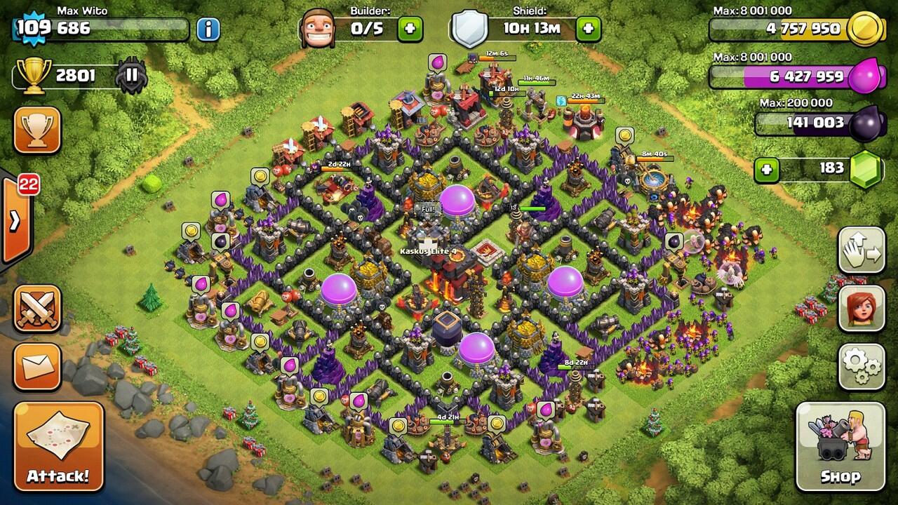 ID COC Level 97-jalan trus... TH9 Max Deff..
