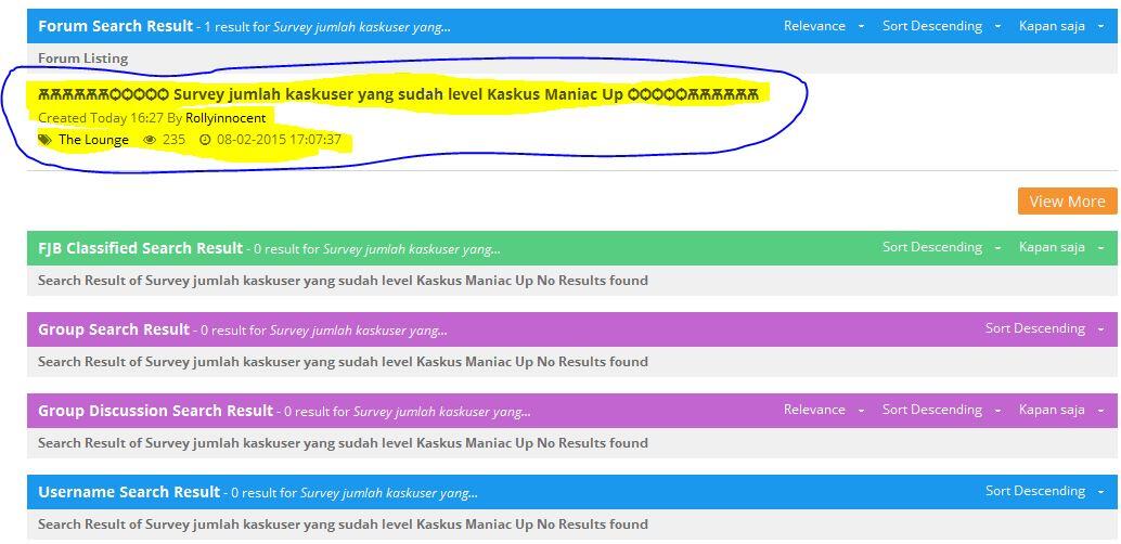 ѪѪѪѪѪѪѺѺѺѺѺ Survey jumlah kaskuser yang sudah level Kaskus Maniac Up ѺѺѺѺѺѪѪѪѪѪѪ