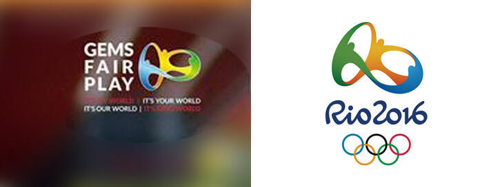 Mirip? Kebetulan? Logo Olimpiade Rio 2016 VS Gems Fair Play?