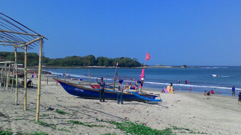 Jalan Jalan ke Pantai Santolo, Garut Selatan.