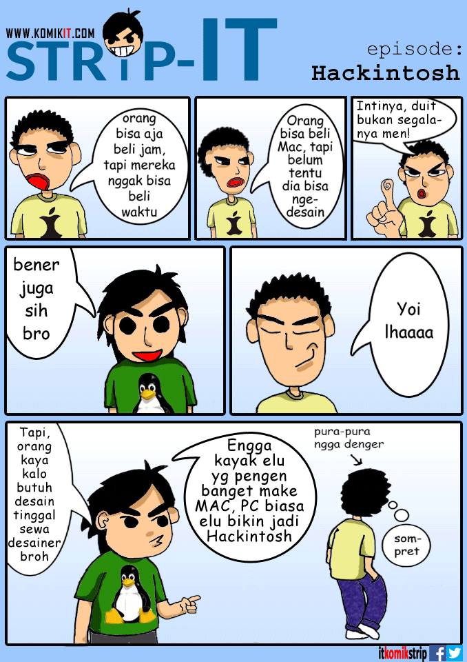 Strip-IT: Strip (Diusahakan) Lucu Seputar IT :malu: