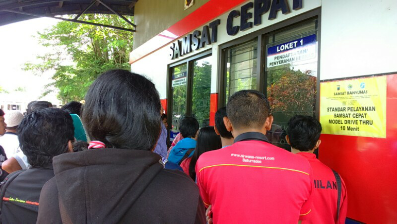 Samsat Cepat a.k.a Lambat nya pirwokerto
