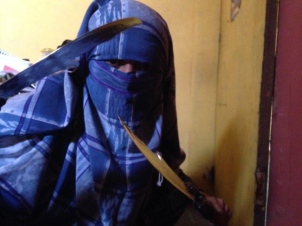 Sarung Man, Selalu Hadir Di Acara Cosplay !
