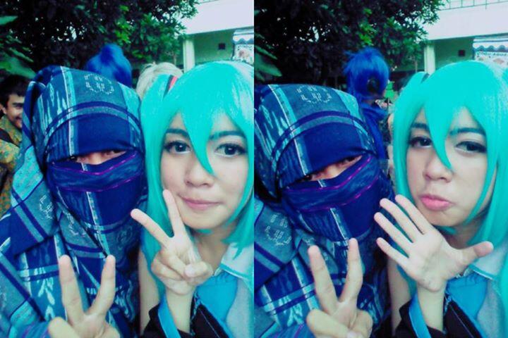 Sarung Man, Selalu Hadir Di Acara Cosplay !