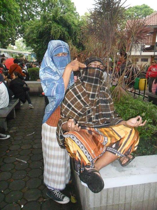 Sarung Man, Selalu Hadir Di Acara Cosplay !