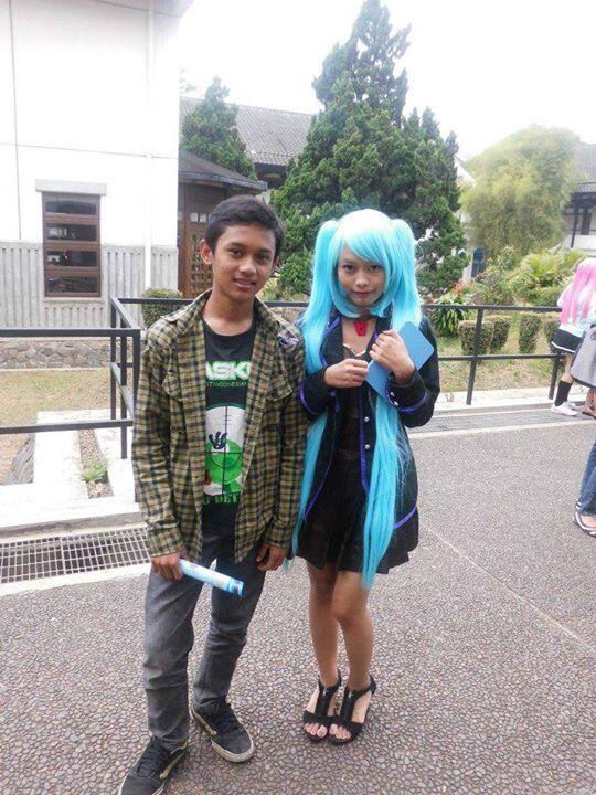 Sarung Man, Selalu Hadir Di Acara Cosplay !