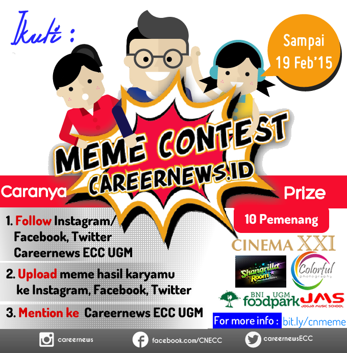KONTES Bikin Meme / Commawiki Berhadiah Tiket Nonton XXI